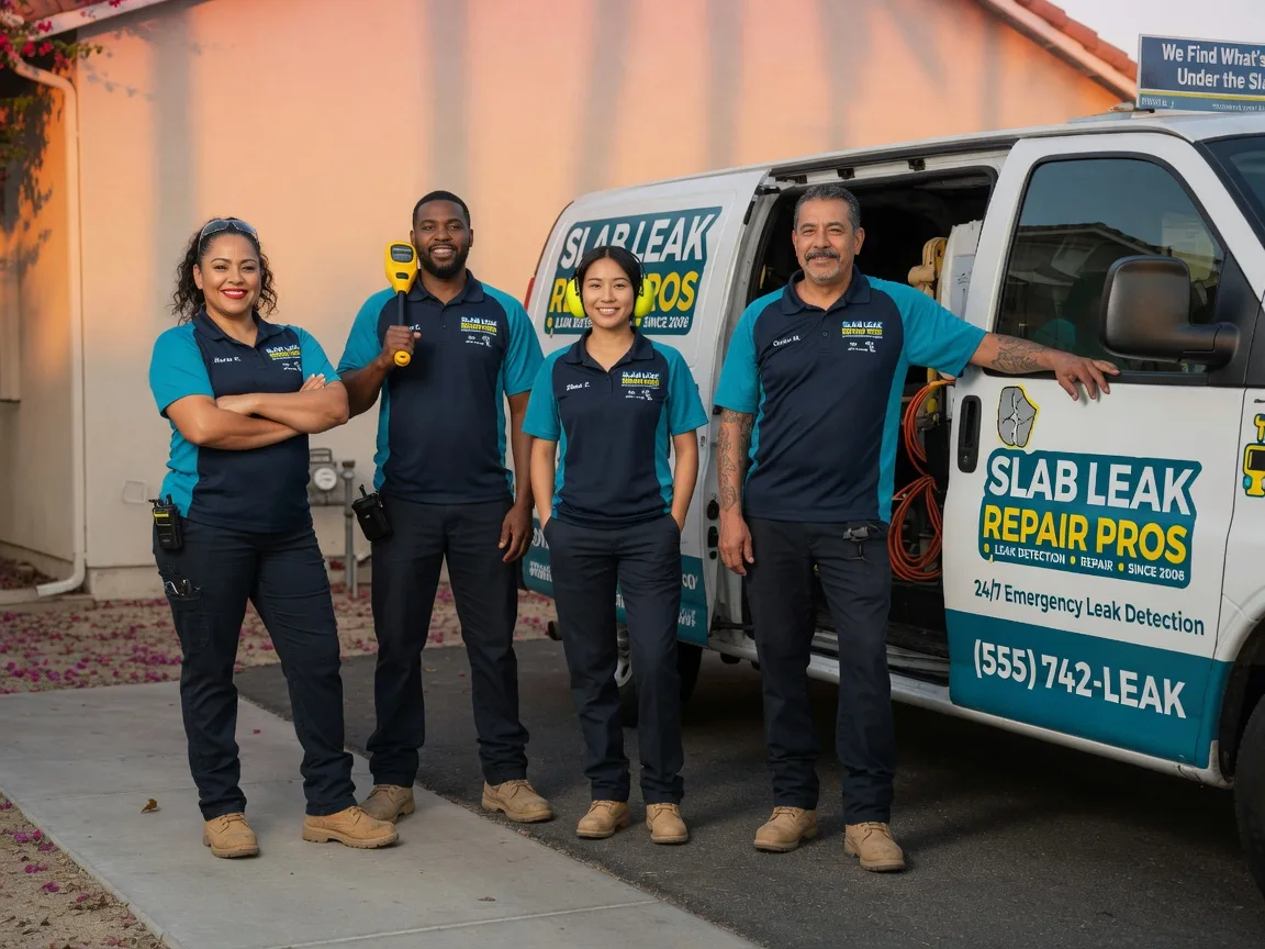 Slab Leak Repair company in Hecker, IL